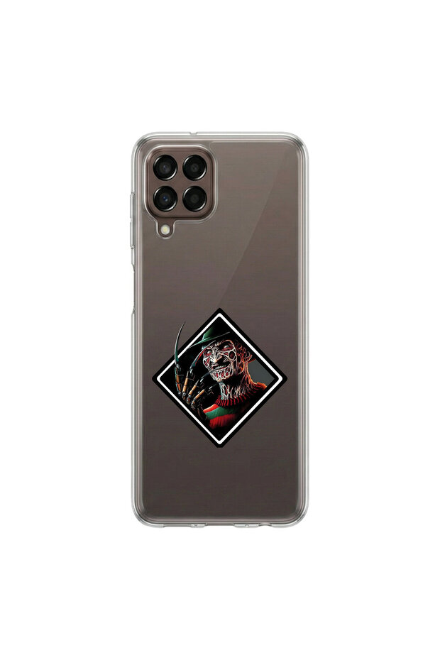 Samsung Galaxy M33 Compatible Horror 2 Design Transparent Case