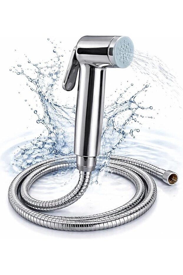 Shattaf Bidet Sprayer for Toilet – Stainless Steel Handheld Muslim Shower