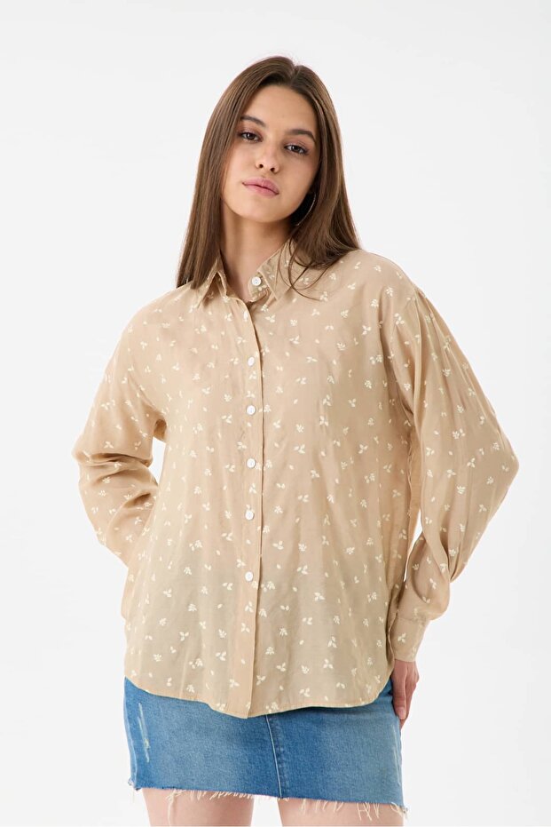 Floral Patterned Shirt