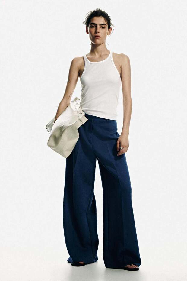 Wide tailored trousers - 2
