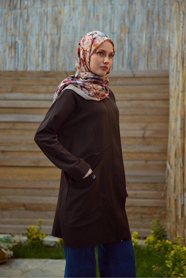 قبعة طويلة بأزرار - 2