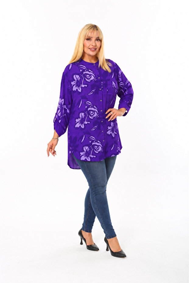 Women's Cotton Summer Patterned Tunic
