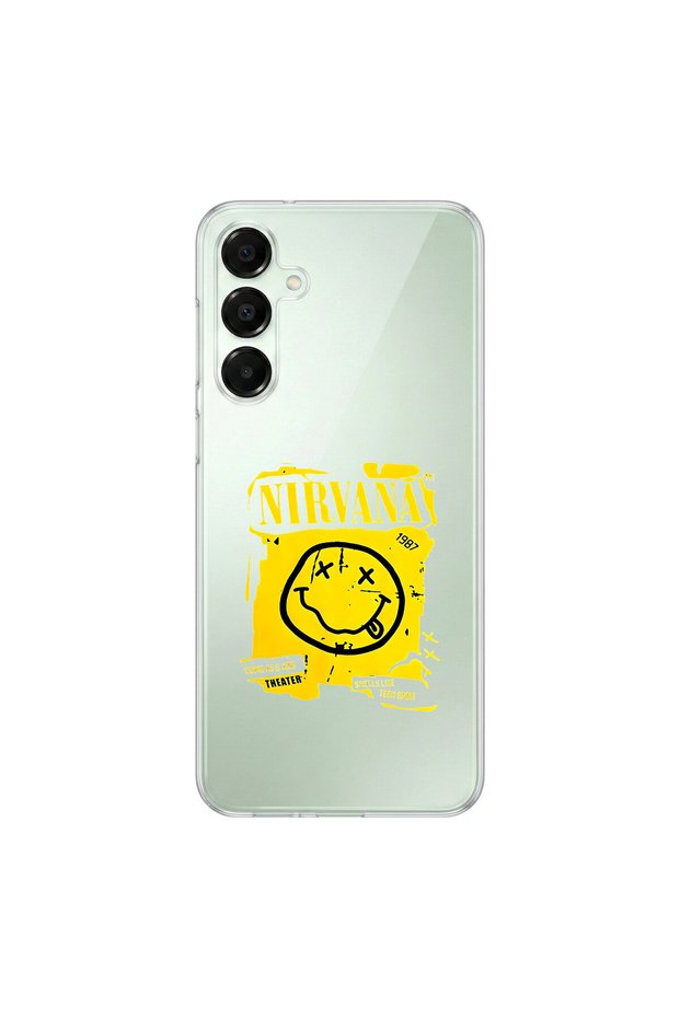 Samsung Galaxy A16 Compatible Metal 10 Design Transparent Case