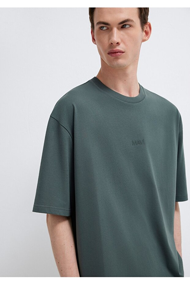 Logo Printed Loose Fit T-Shirt