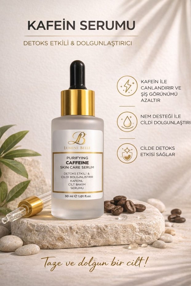 Caffeine Serum – Anti-Puffiness and Anti-Fatigue, Revitalizing Skin Serum