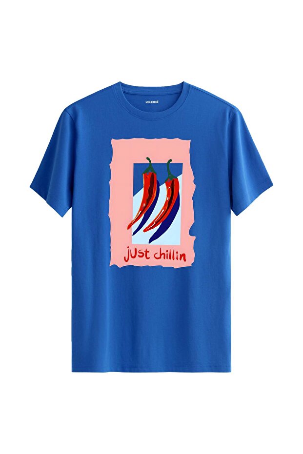 Humorous T-Shirt with Hot Pepper Design