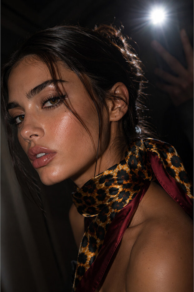 Premium Leopard Patterned Scarf