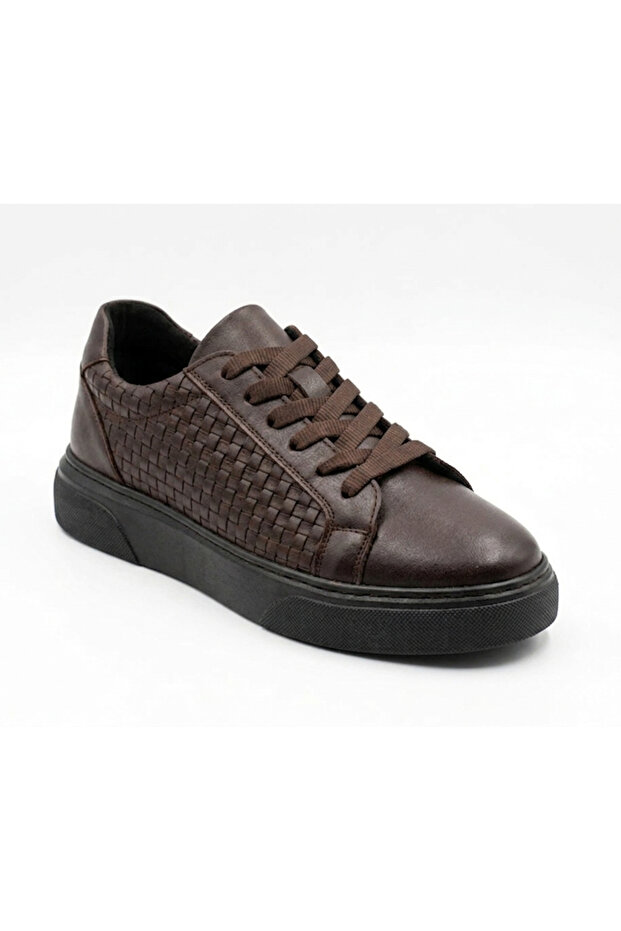 Gd0110 Genuine Leather High Sole Modern Formal Pattern High Eva Sole Sneaker Shoes