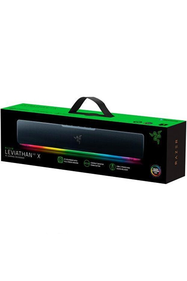 Soundbar Leviathan V2 X, Bluetooth, Black - 1