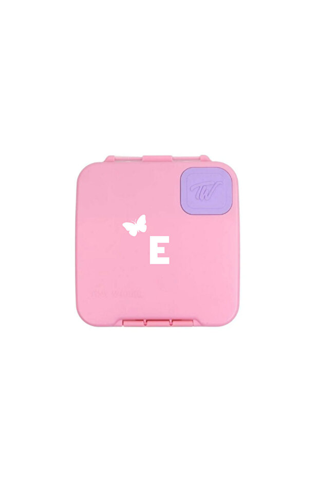Mile Magic Box - Pink - Decorated with Letter E