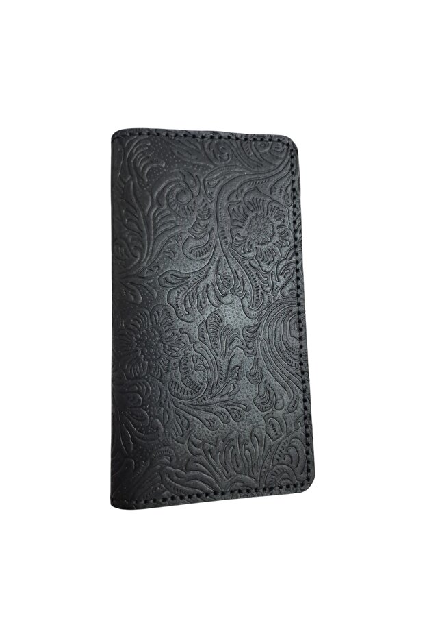 Genuine Leather Phone Card Holder Coin Wallet