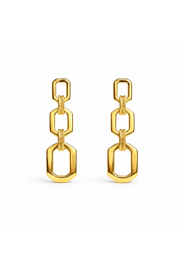 Chain Gold Earrings