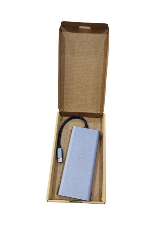 محول متعدد الوظائف USB-C طراز SL3071DP، محور 7 في 1 مع منفذ HDMI بدقة 4K وشحن PD بقوة 100 واط ومنفذ USB 3.0