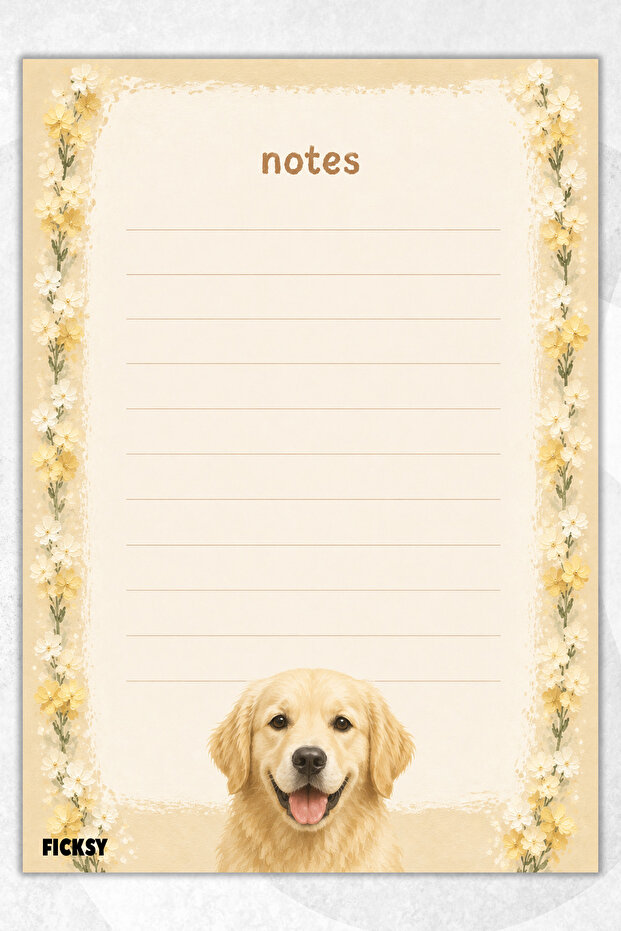 A5 Notepad Lined Notebook - 50 Sheets - Memopad - Notepad - Notepad - Note Paper - 1