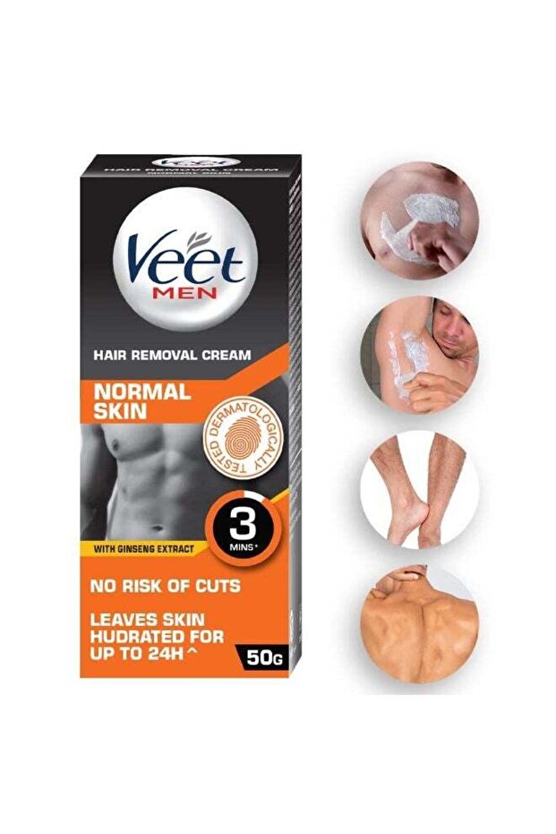 Hair Removal Cream for Men, Normal Skin - 50g