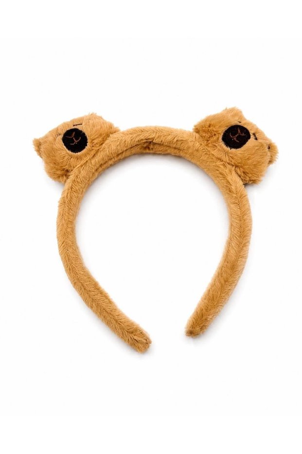 Plush Capybara Ear Crown
