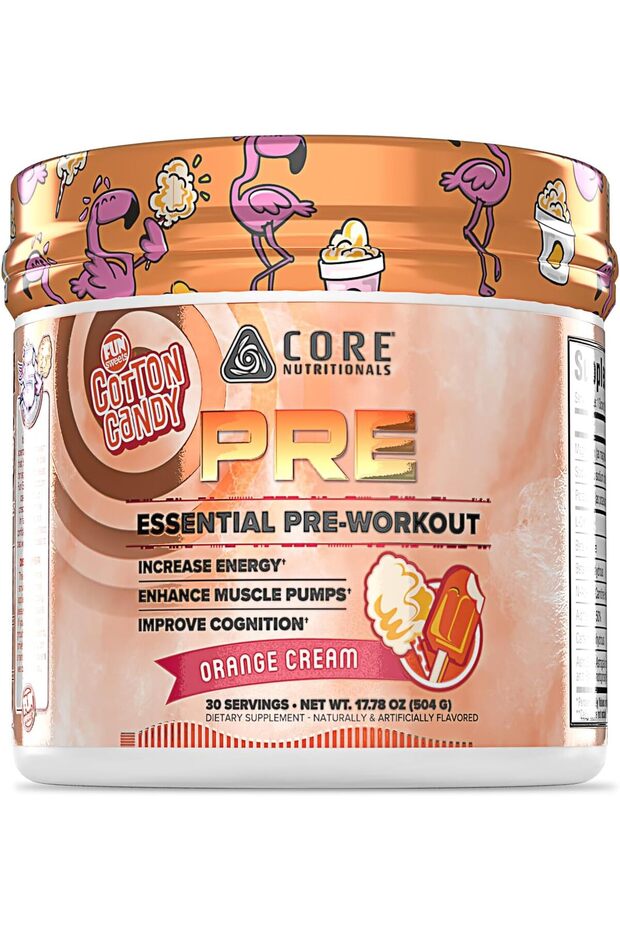 Essential Pre Workout | Energy & Muscle Pumps | L-Citrulline & Beta Alanine | 200mg Caffeine