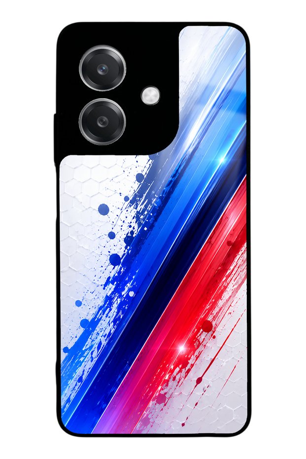 Oppo A3 Blue M2 Design Glossy Phone Case