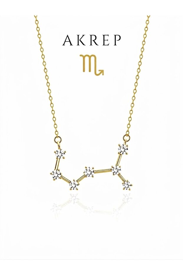 Scorpio Star Chart Necklace