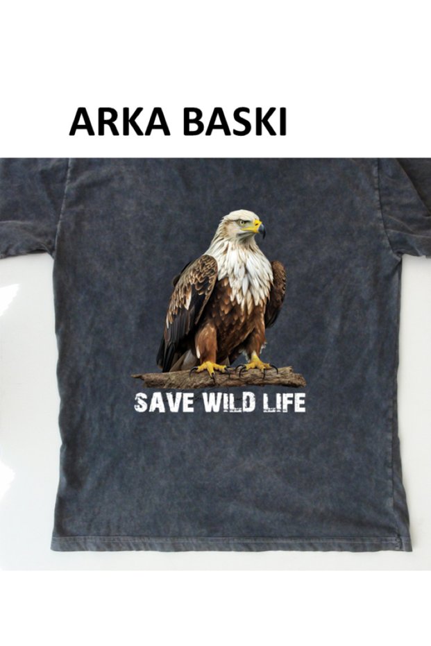 Save Wild Life "Eagle" 1 / Large Size (Relax Fit) 13XL 12XL 11XL 10XL 9XL 8XL 7XL 6XL 5XL 4XL 3XL