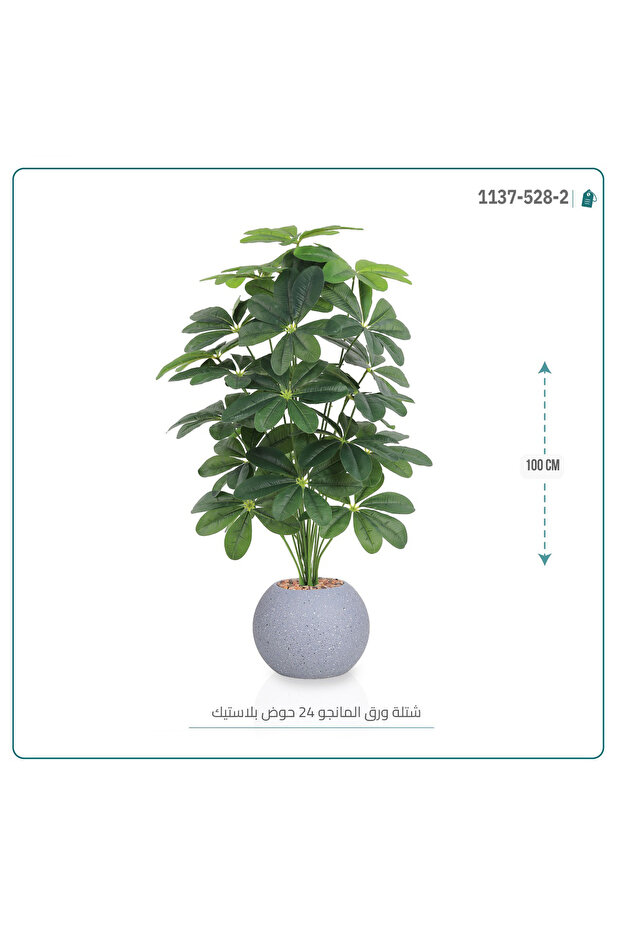 Mango Paper Wrapper with Circular Plastic Insert { 24 Branches } - 5