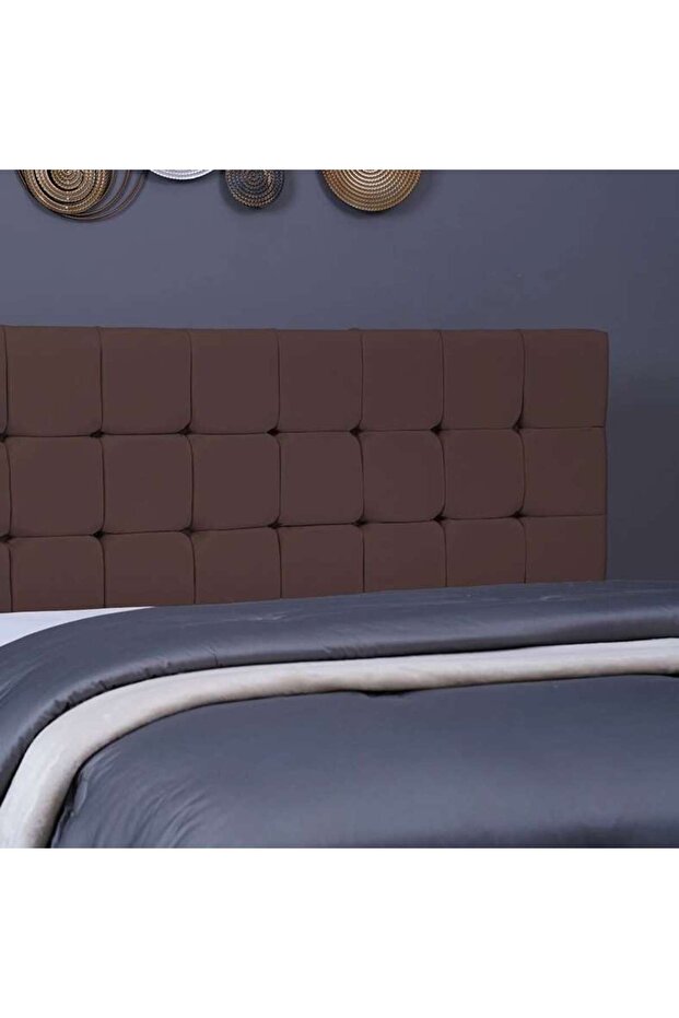 HERMONIA HEADBOARD VELVET BROWN L-200 : H-125 CM