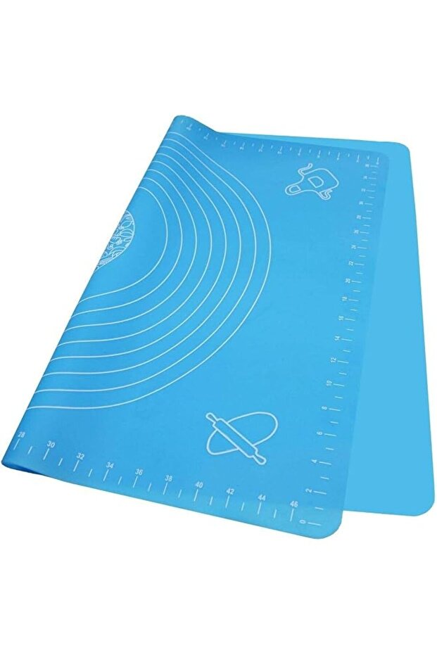 Rubik Extra Large Silicone Baking Mat for Pastry Rolling with Measurements,