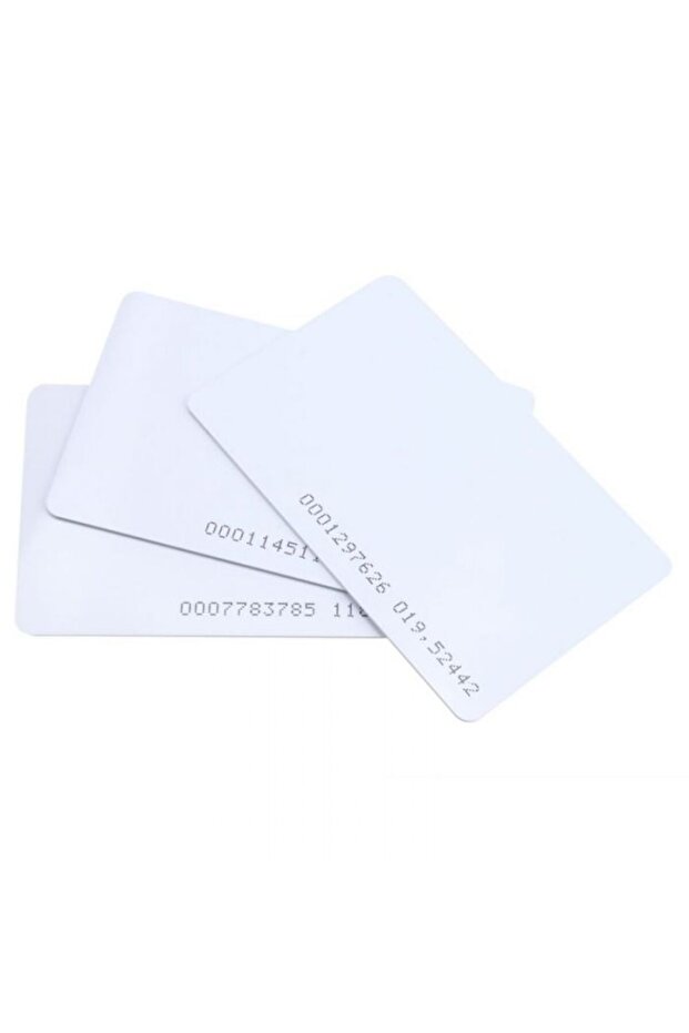 10pcs 125KHz ID card/tag EM4100/4102 White RFID 0.8mm Thin card