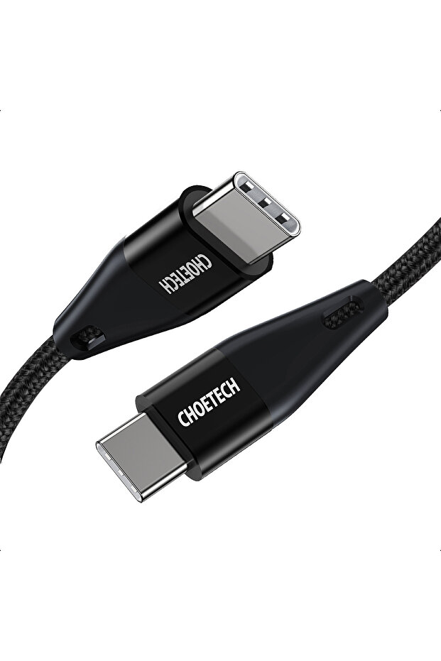 EasyGO USB-C to USB-C Cable 100W PD Fast Charging, 1M Braided Cord, Black XCC-1008