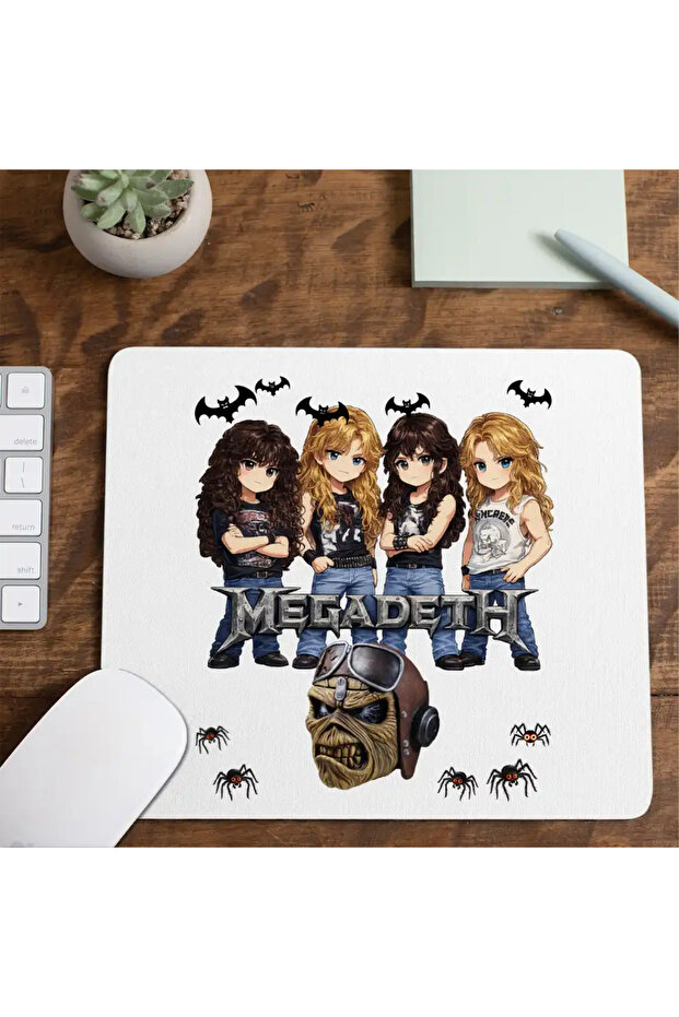 Mousepad Megadeth Cartoon Chibi - 4