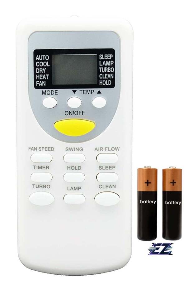 Replacement Remote Control ZH/JT-03 for Chigo Air Conditioner ZHJT03 ZHJT 03 ZH/JT-01 ZHJT01 ZHJT 01 with battery