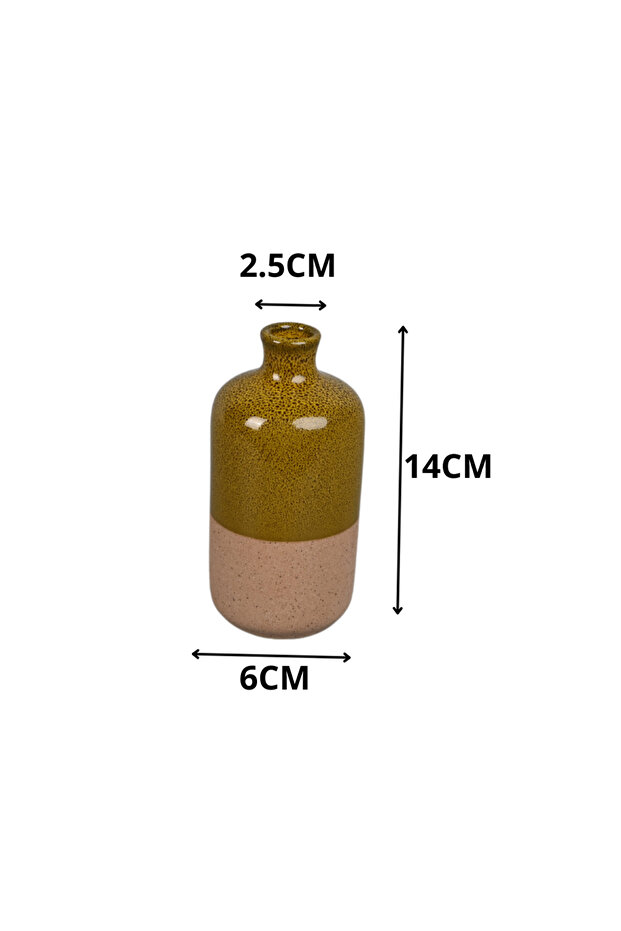 Light Green Ceramic Vase - 3