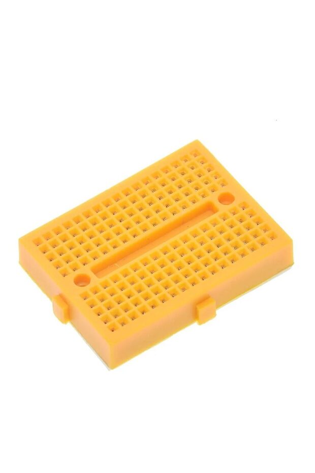 Breadboard 170 Επαφών - Κίτρινο - 1