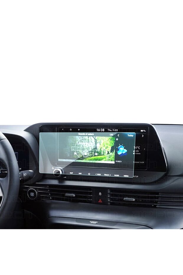 Hyundai I20 Elite 2024-2025 Compatible 10.25 Inch Navigation 9H Nano Screen Protector