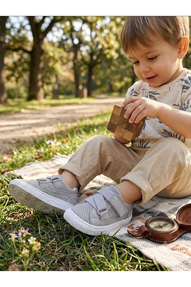 First Step Baby Children's Sports Shoes Orthopedic Soft Light Sole Stitched Sole