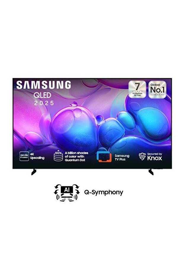 55-Inch Q6F QLED 4K Smart TV (2025 Model - UAE Version) | 100% Color Volume & Quantum HDR, HDR10+
