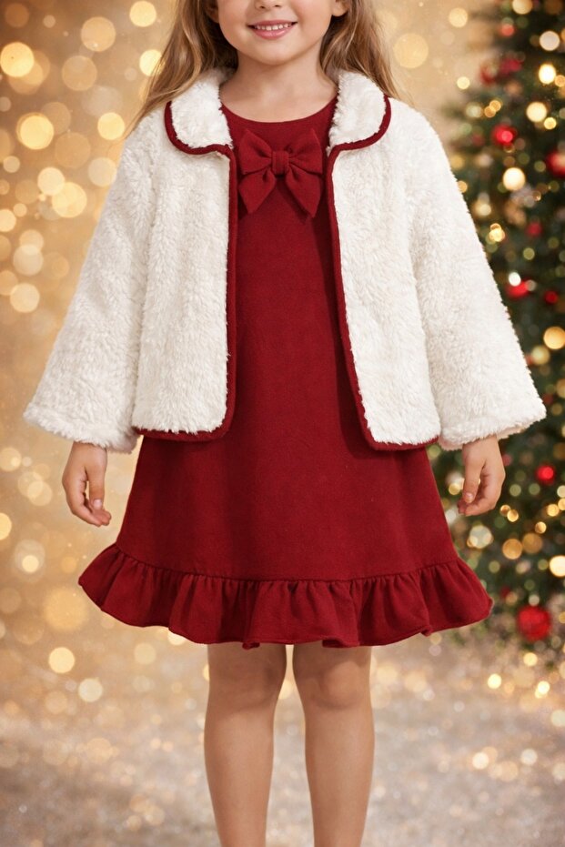 Girl's 2-Piece Combination Woven Stylish Outfit