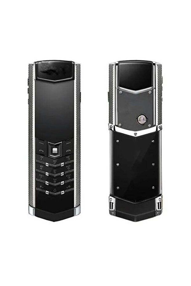 Luxury Signature V Pro – Sleek Metal Executive Phone with Classic Keypad & Dual SIM