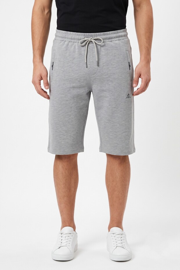 Men's Relaxed Fit Straight Leg Lycra Fabric Capri Bgl-St05581