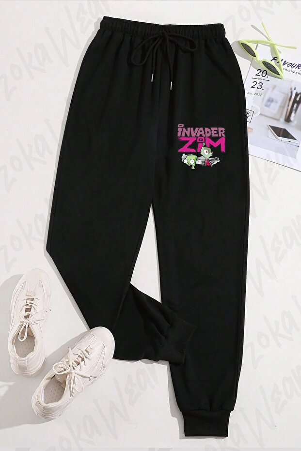 Unisex Invader Zim and Gir Printed Sweatpants