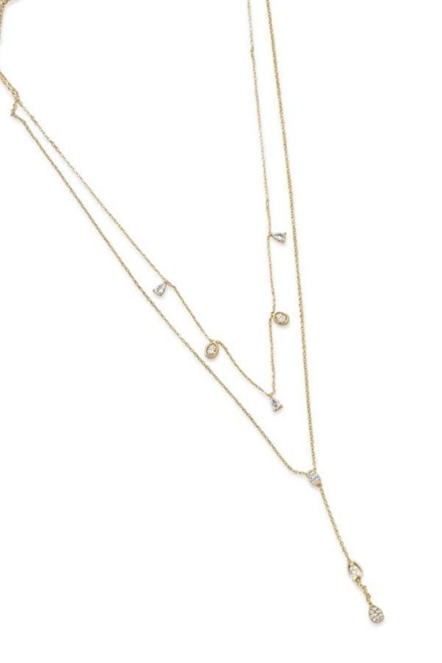 Multiple Chain Necklace - Gold