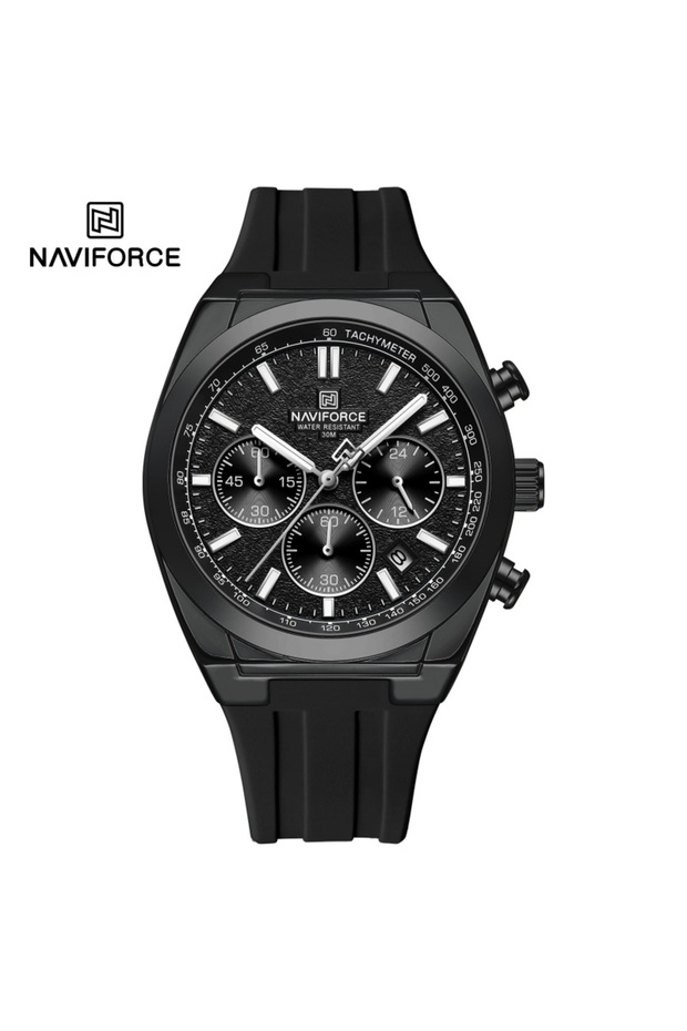 NAVIFORCE BBB NAVIFORCE Men Watches Multifunctional Chronograph Silicone Strap Luminous Hands 3ATM W