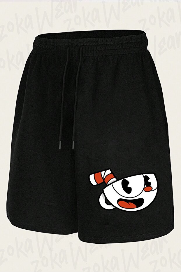 شورت مطبوع بتصميم Undertale Sans v22 للجنسين