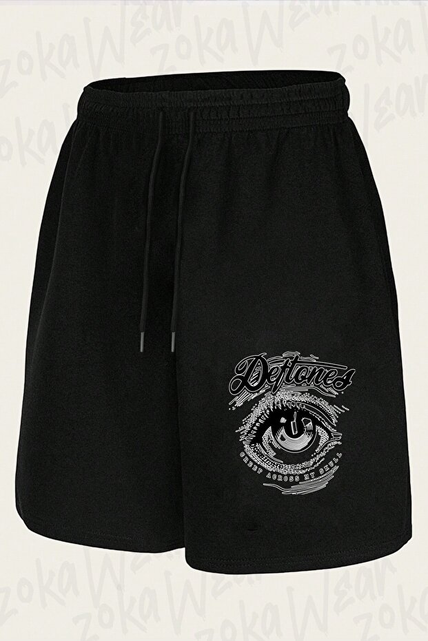 Unisex Deftones V13 Design Printed Shorts