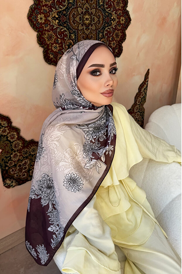 شال ناعم مائي منقوش بنمط كاسيم باتي