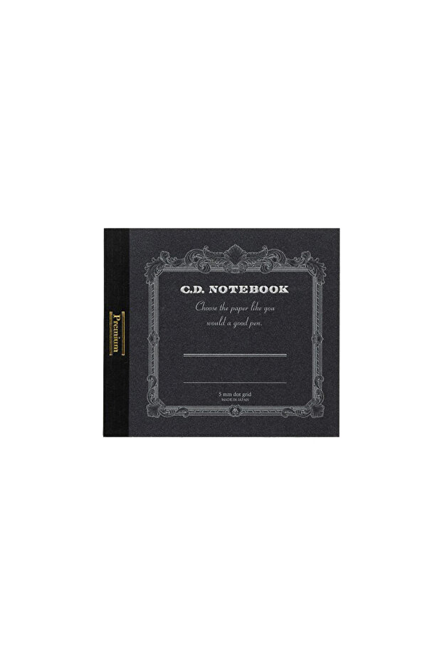 Premium Cd Horizontal Notebook Black Cds80Dks