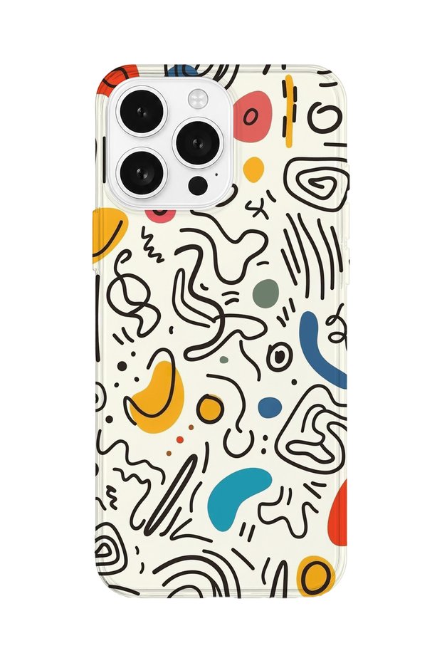 iPhone 16 Pro Max Compatible Printed Transparent Phone Case | Collection: Oneline