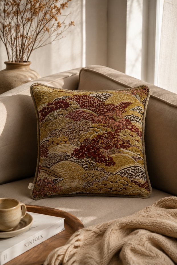 Seasons Cream Kirlent Kilifi (45X45)