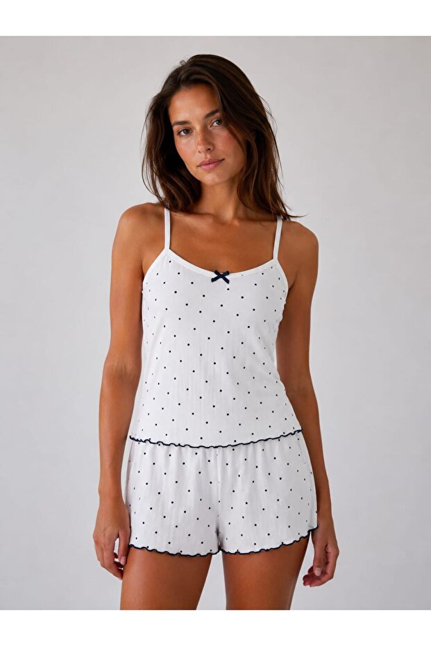 Women's Soft Textured Shorts Pajama Set