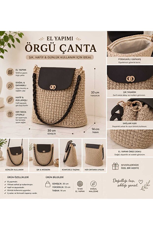 Örgü çanta